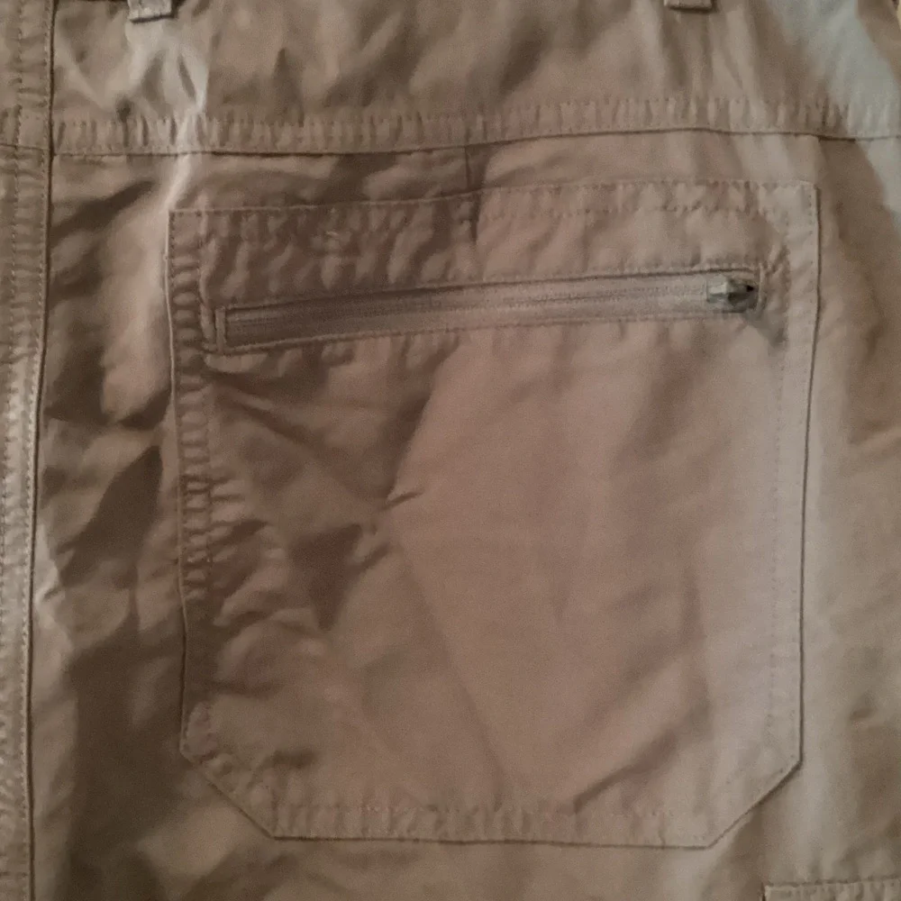 Cabela's Men's Tan Zip-Off Cargo Pants Size 34/32
